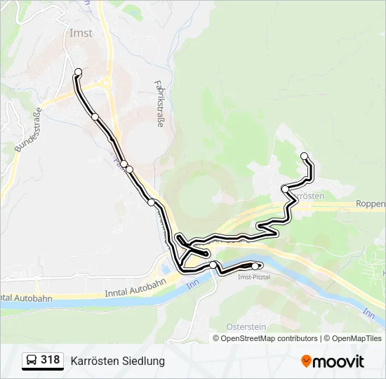 318  Line Map