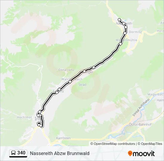 340  Line Map