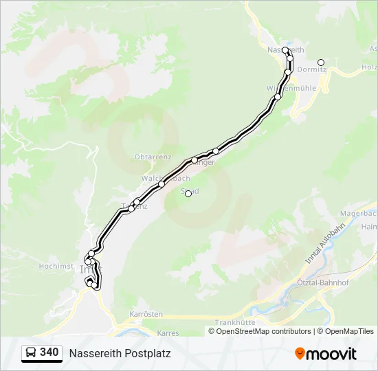340  Line Map