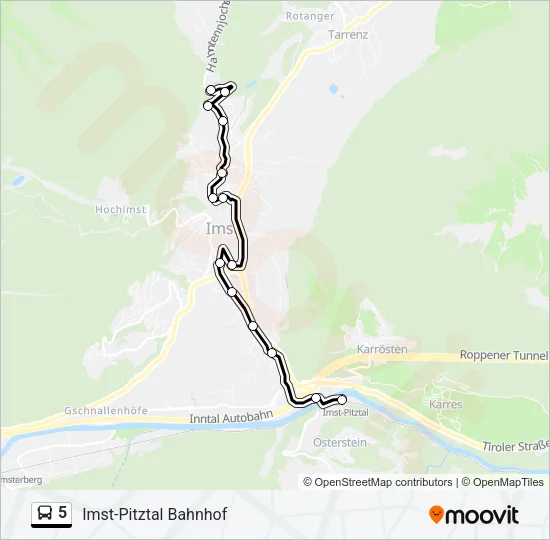 5  Line Map