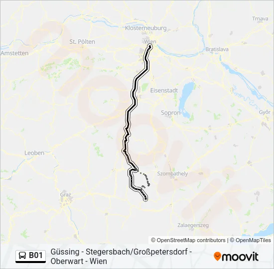 B01 Bus Line Map