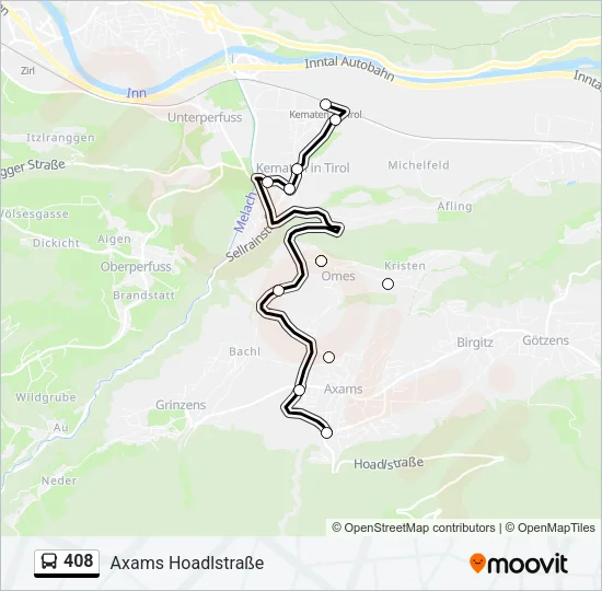 408  Line Map