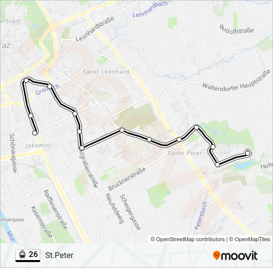 26 Light Rail Line Map