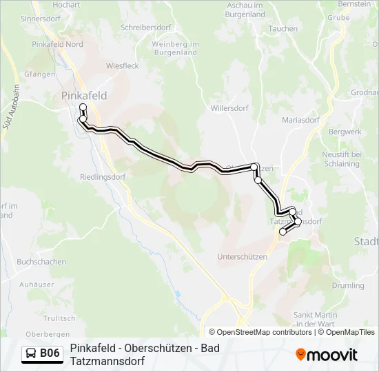 B06 Bus Line Map