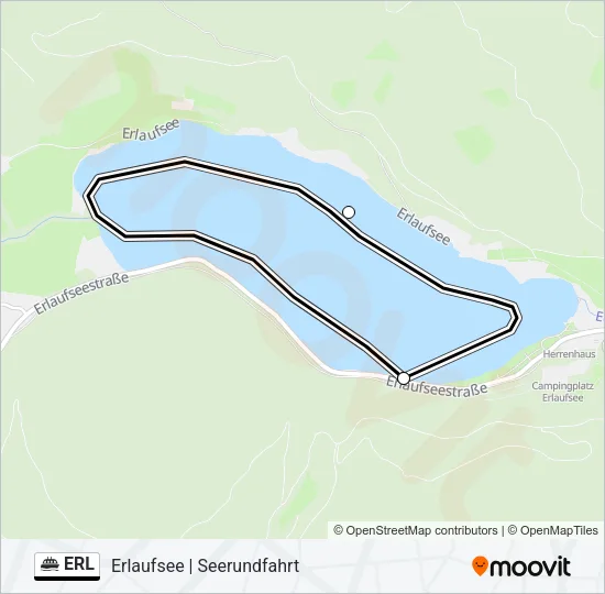 ERL Ferry Line Map
