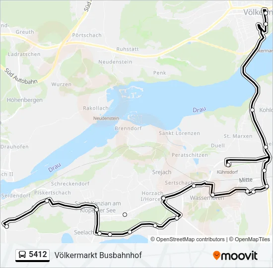 5412  Line Map