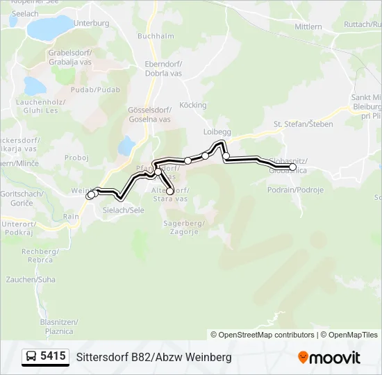 5415  Line Map