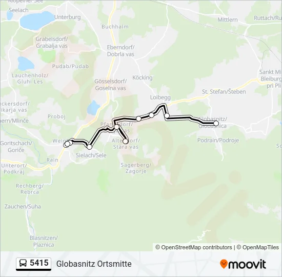 5415  Line Map