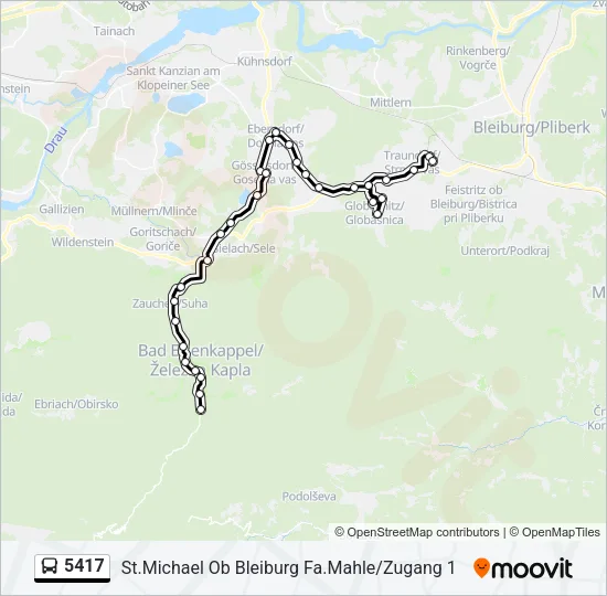 5417  Line Map