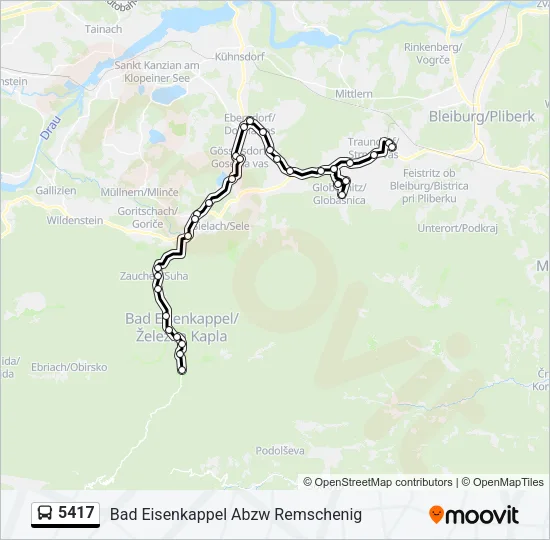 5417  Line Map