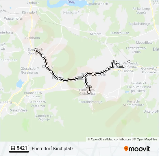 5421  Line Map