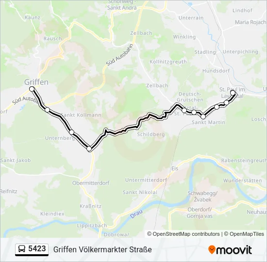 5423  Line Map