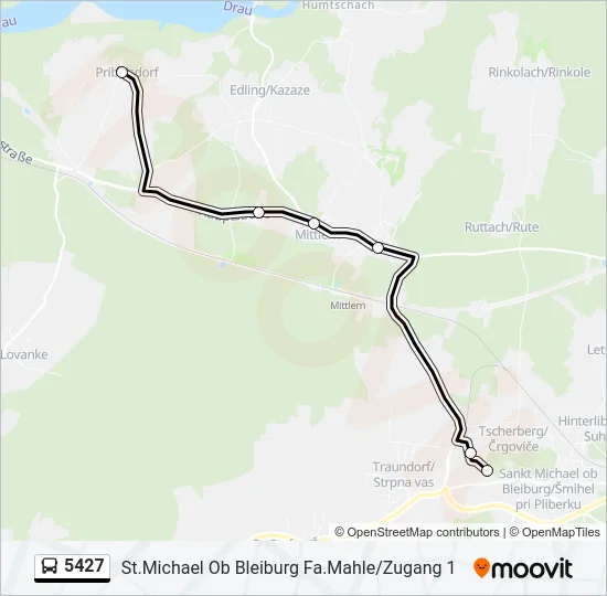 5427  Line Map
