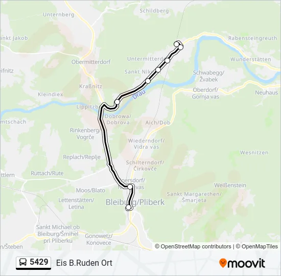 5429  Line Map