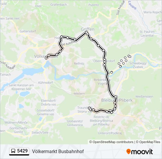 5429  Line Map