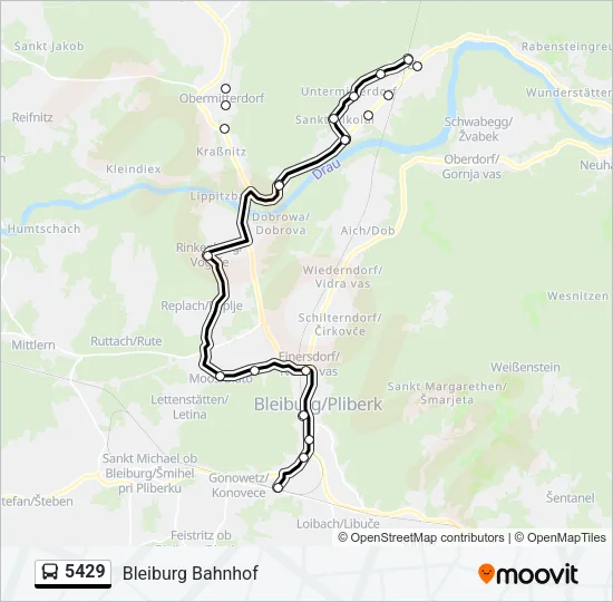 5429  Line Map
