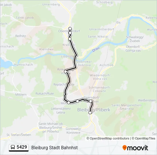 5429  Line Map