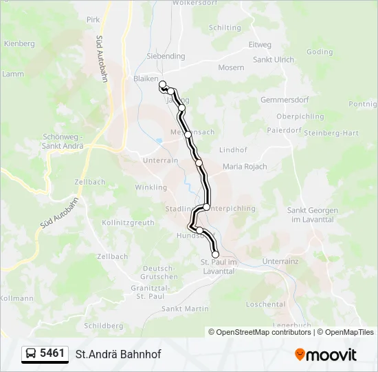 5461  Line Map