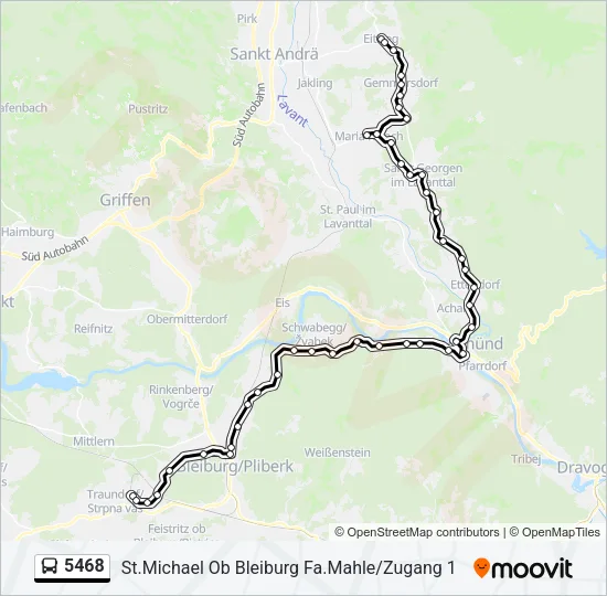 5468  Line Map