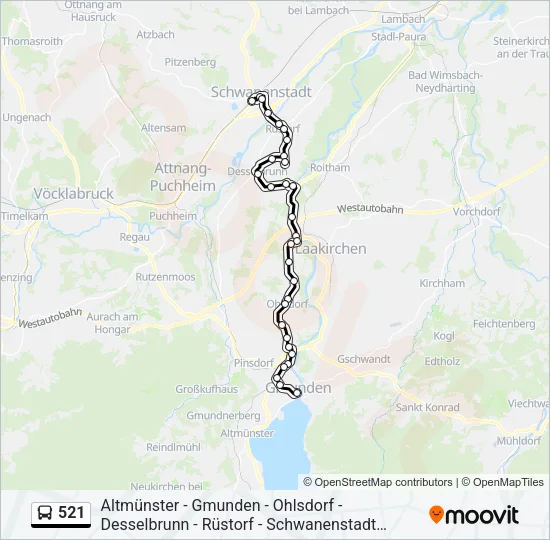 521  Line Map