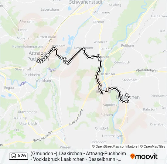 526  Line Map
