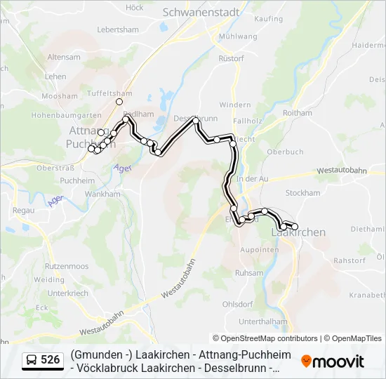 526  Line Map