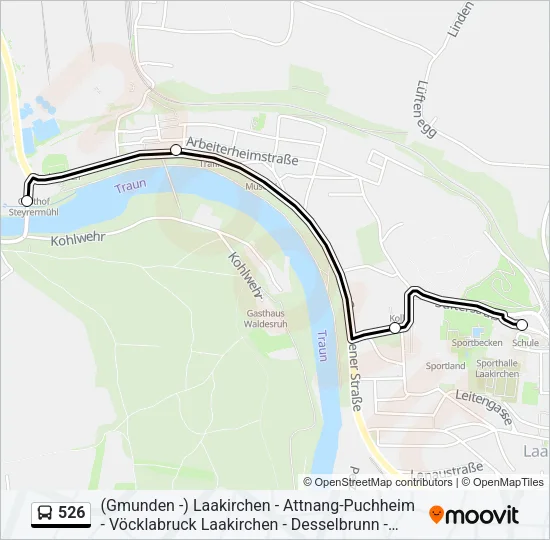 526  Line Map