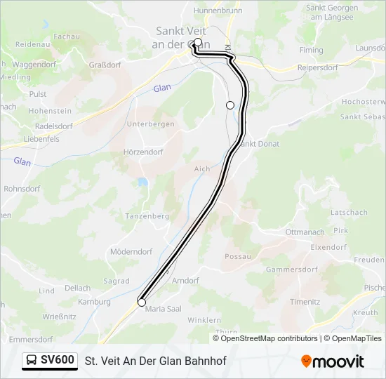 SV600  Line Map