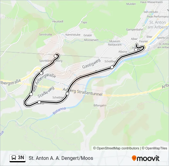 3N  Line Map