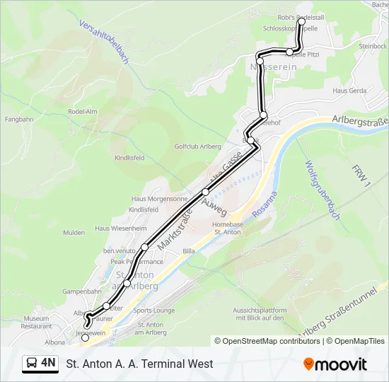 4N  Line Map