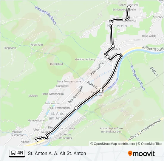 4N  Line Map