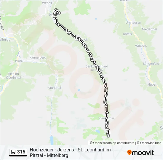 315  Line Map