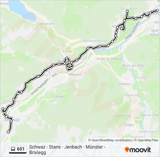 601  Line Map