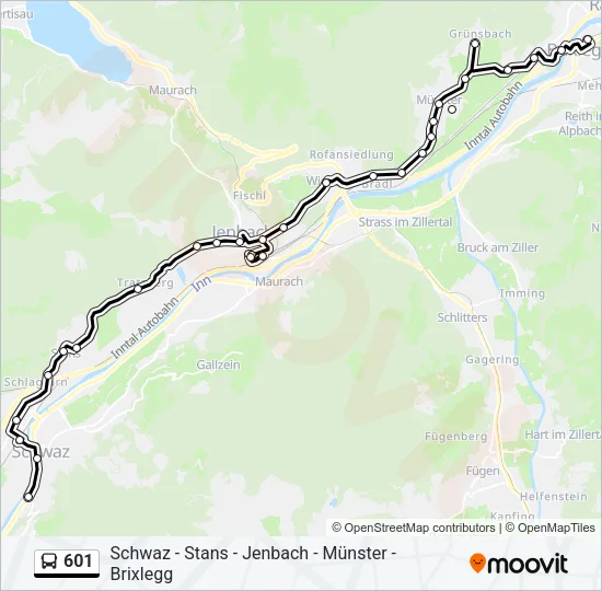 601  Line Map