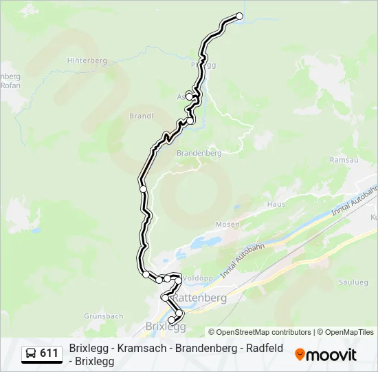 611  Line Map