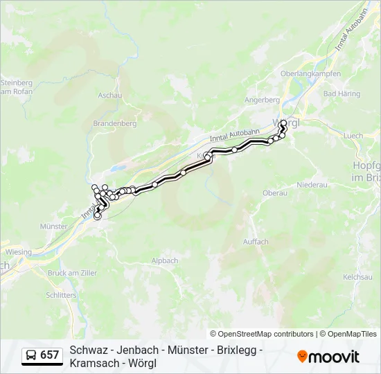 657  Line Map