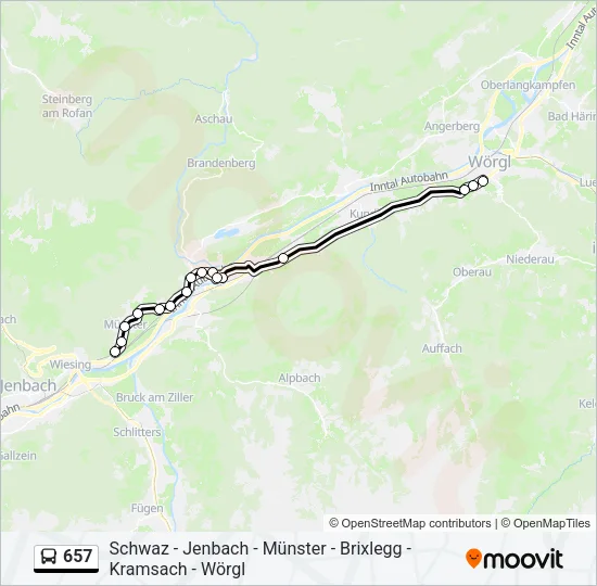 657  Line Map