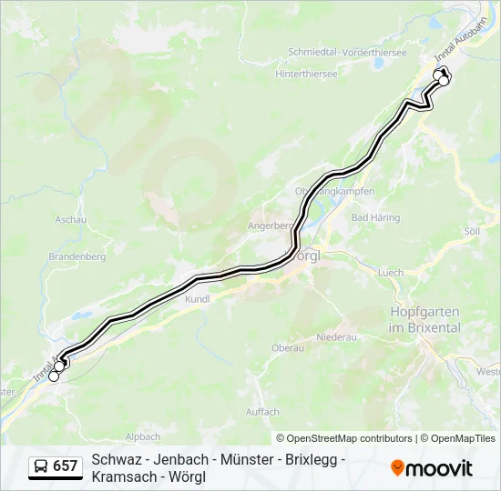 657  Line Map