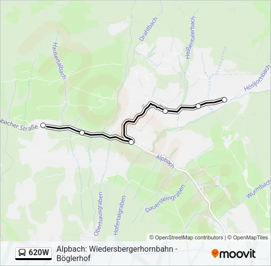 620W  Line Map