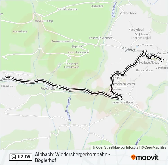 620W  Line Map