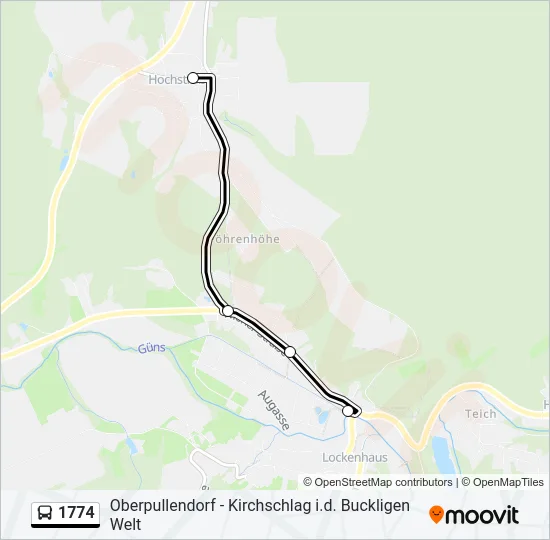 1774 Bus Line Map