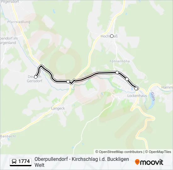 1774 Bus Line Map