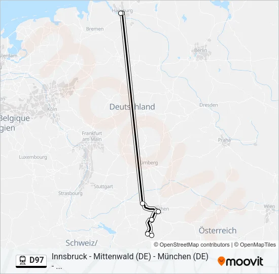 D97 Train Line Map