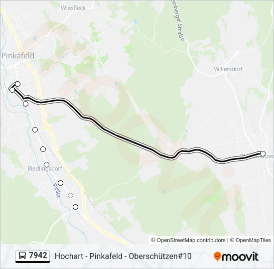 7942 Bus Line Map