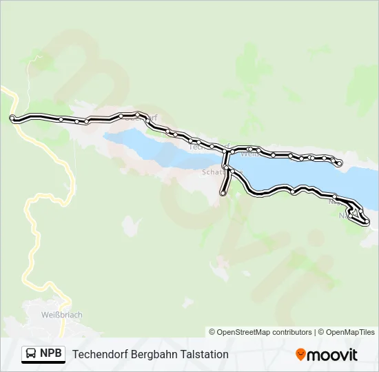 NPB Bus Line Map