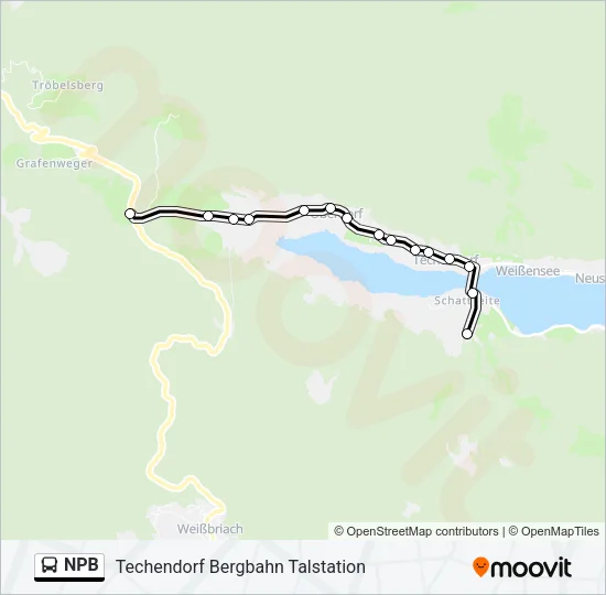 NPB Bus Line Map