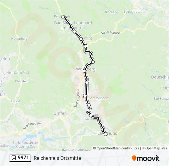 9971  Line Map