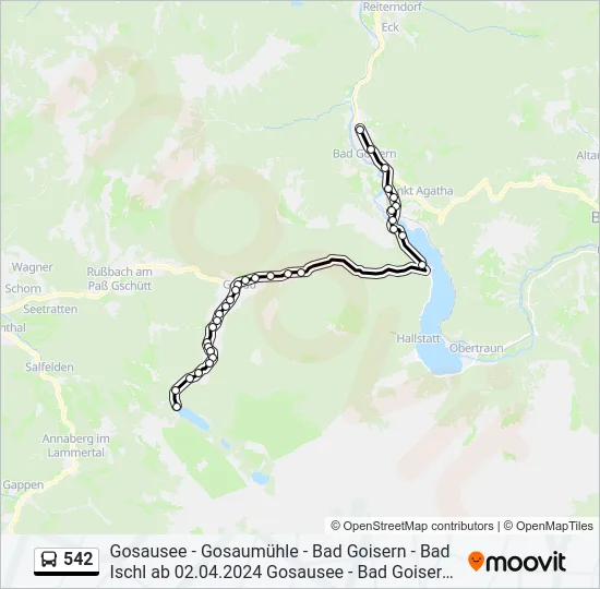 542  Line Map