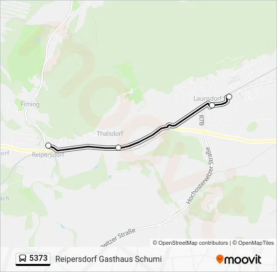 5373 Route: Schedules, Stops & Maps - Reipersdorf Gasthaus Schumi (Updated)