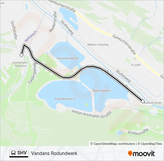 SHV Bus Line Map